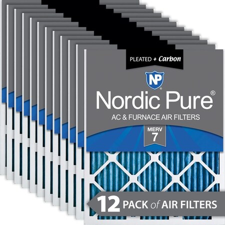 Replacement For NORDIC PURE 16X25X1M7C12